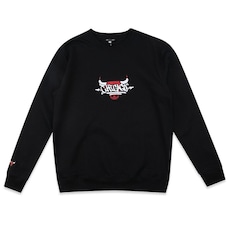 Blusão de Moletom Masculino New Era Chicago Bulls NBA Core Street