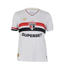 Camisa do São Paulo Feminina New Balance Home 2025 Torcedor