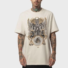 Camiseta Masculina MCD Cavaleiro Fome Balança
