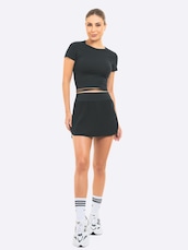 Short Saia Feminino Manly com Bolso