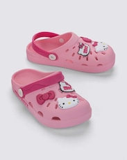 Sandália Babuche Infantil Grendene Kids Hello Kitty Hype