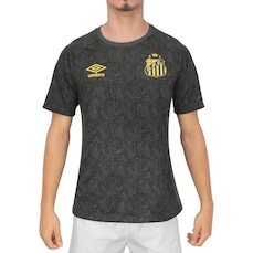 Camiseta do Santos Treino 2024 Umbro Masculina