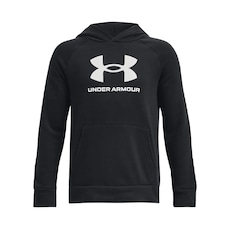 Blusão de Moletom Masculino Under Armour Basic Rival Flee com Capuz