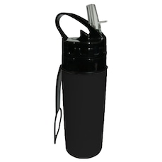 Garrafa de Silicone Gold SportsTracker Retrátil Dobrável 500ml