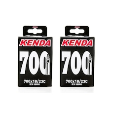 Par Câmara de ar Kenda 700 x 18/23 bico fino 48 mm removível
