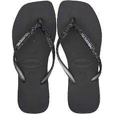 Chinelo Havaianas Slim Square Sparkle Feminino