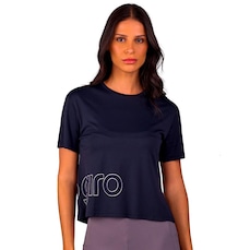 Camiseta Alto Giro Abertura Unilateral Feminina