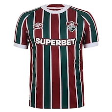 Camisa do Fluminense Masculina Umbro 1 2025 Torcedor