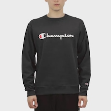 Blusão de Moletom Masculino Champion Logo Script Ink