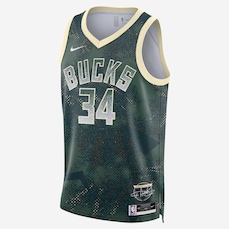 Camiseta Regata Nike NBA Giannis Antetokounmpo Milwaukee Bucks 2025/26 Select Series Masculina
