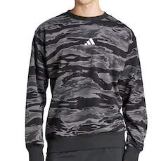 Blusão de Moletom Masculino adidas Essentials Camo