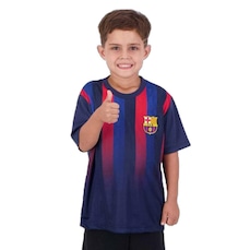 Camiseta do Barcelona Braziline Stamina Infantil