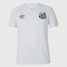 Camisa Masculina do Santos Oficial 1 2025 Umbro Torcedor