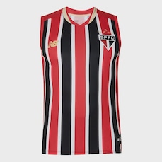 Camiseta Regata Masculina do São Paulo F.C II 2025 New Balance Torcedor