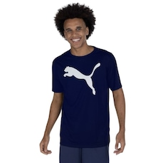 Camiseta Puma Essentials Logo Poly Tee Masculina