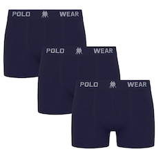 Cueca Boxer Polo Wear - 3 Unidades - Masculina