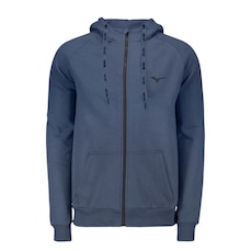 Blusão de Moletom Infantil Mizuno com Capuz Zípper
