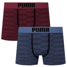 Cueca Boxer Puma Sem Costura - 2 Unidades - Masculina