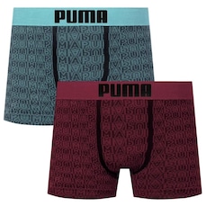 Cueca Boxer Puma Sem Costura - 2 Unidades - Masculina