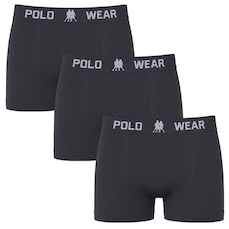 Cueca Boxer Polo Wear Basic - 3 Unidades - Infantil