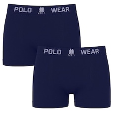 Cueca Boxer Polo Wear Basic - 2 Unidades - Infantil