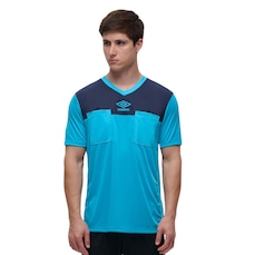 Camisa Masculina Umbro Juiz Árbitro Árbitragem TWR Fit