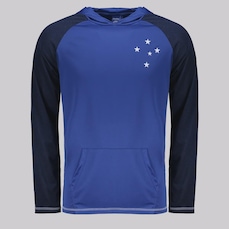 Camisa do Cruzeiro Manga Longa Laçado Masculina