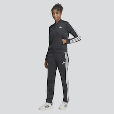 Agasalho Feminino adidas TR 3 Stripes sem Capuz