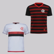 Kit de 2 Camisas do Flamengo Infantil Futfanatics