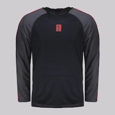 Camisa do Flamengo Manga Longa Laçado Masculina