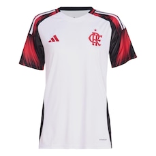 Camisa Feminina do Flamengo Uniforme 2 25/26 Torcedor adidas
