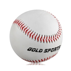 Bola de Baseball Gold Sports com Miolo Cortiça e Borracha