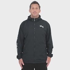 Jaqueta Corta Vento Masculina LRG com Capuz Lifted Script