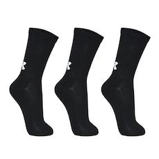Meia Under Armour Core Cotton Crew Masculino