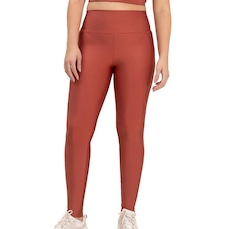 Calça Legging Live Fuso Ziper Neopren Shine Feminina