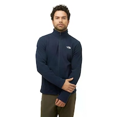 Jaqueta Masculina The North Face sem Capuz Fleece TKA 100 Glacier 1/4 Ziper