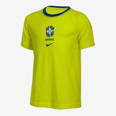 Camiseta Nike Brasil Crest Infantil