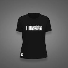 Camiseta do Santos Zé Carretilha Menininha Da Vila Infantil