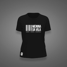Camiseta do Santos Menina Da Vila Zé Carretilha Feminina