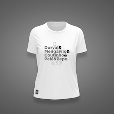 Camiseta do Santos Lendas Zé Carretilha Feminina