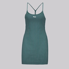 Vestido Fila Future Sports Pinstripes Flow Feminino
