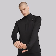 Jaqueta Masculina Puma M Run Velocity 1/4 sem Capuz