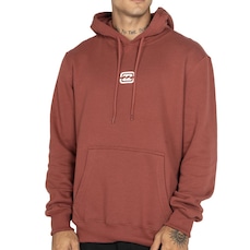 Blusão de Moletom Canguru Masculino Billabong Bracket Wave