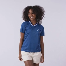 Camiseta Cruzeiro Celeste Feminina