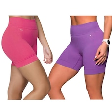 Shorts Selene Sem Costura - 2 Unidades - Feminino