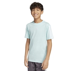 Camiseta adidas Essentias 3 Stripes Infantil