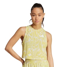 Camiseta Regata Cropped adidas Essentials Workout Feminina