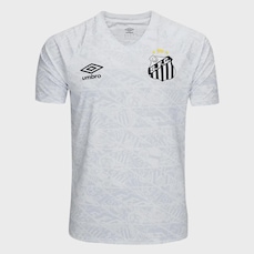 Camisa Masculina de Aquecimento do Santos 2025 Umbro