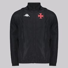 Jaqueta Corta Vento do Vasco Kappa Supporter 2025 Masculina