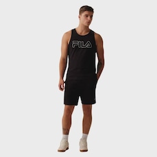 Bermuda Masculina Fila Moletom Letter Ii